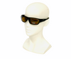 Ugly Fish Unbreakable Sunglasses Matt Black/Brown Adult on manakin head
