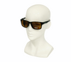 the Unbreakable Sunglasses Adult PU5311 Black/Brown worn on a minikin