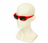 Ugly Fish Unbreakable Sunglasses Red/Black Junior on manakin head