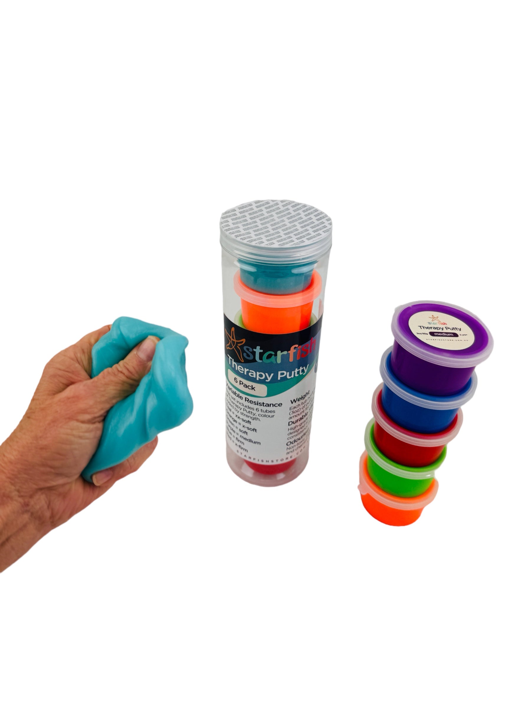 Therapy Putty  pack of 6