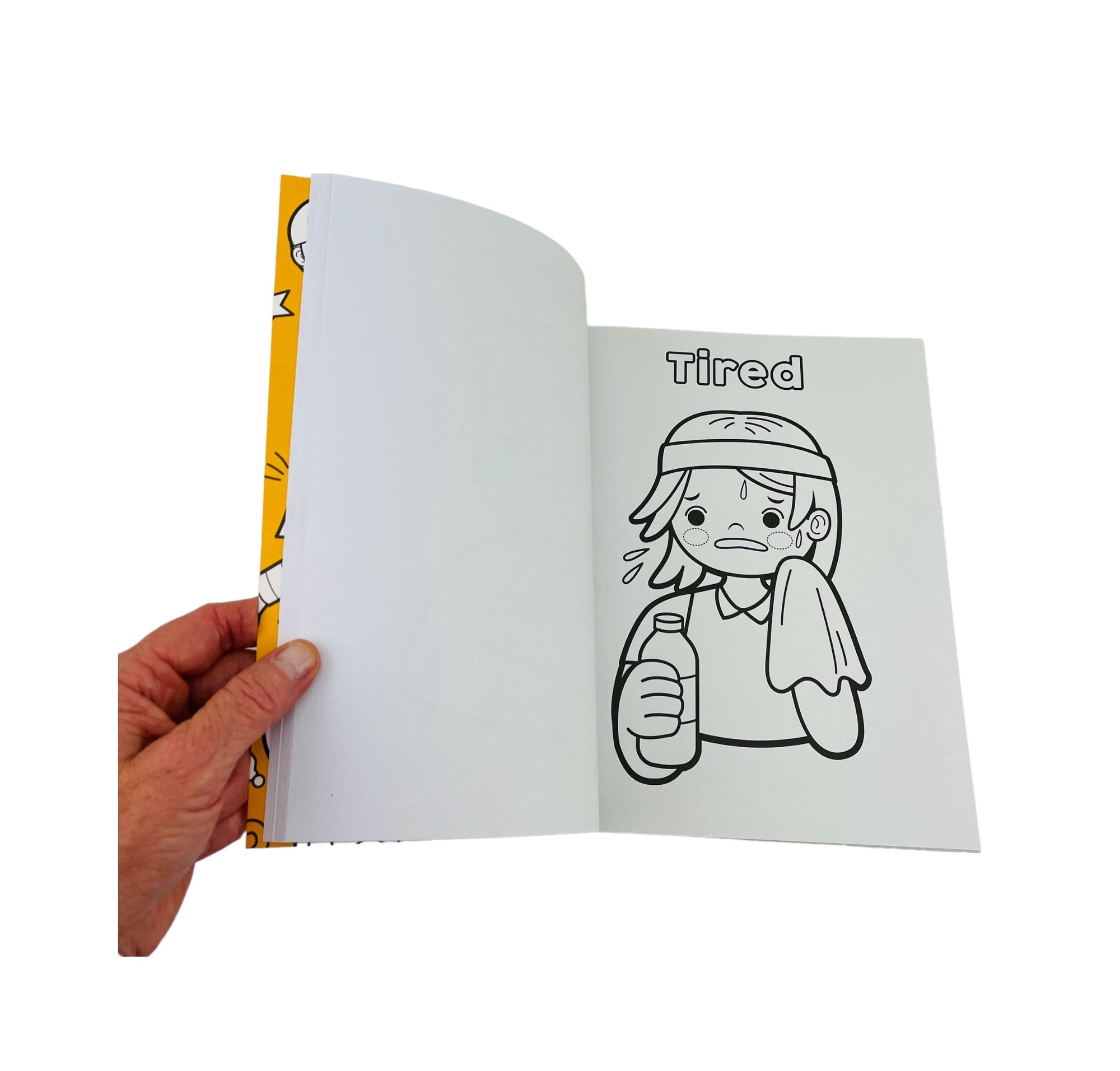 Ooly Toddler Colour-in&#39; Book - my first Emotions