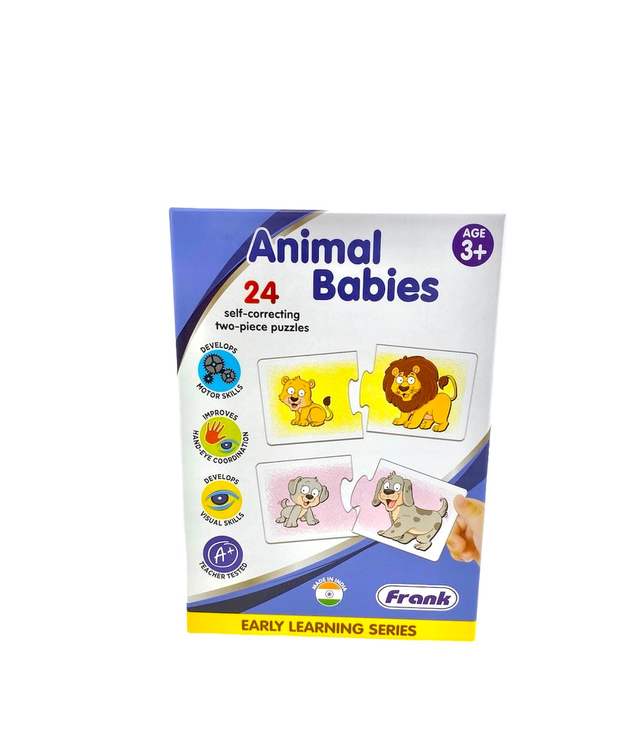 Frank Early Learning Series - Animal Babies pictured on a white background