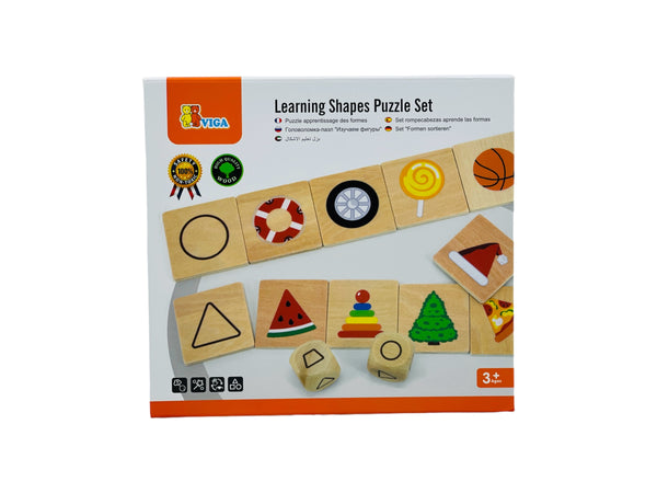 Single Shape Puzzle Set: Set Of 4