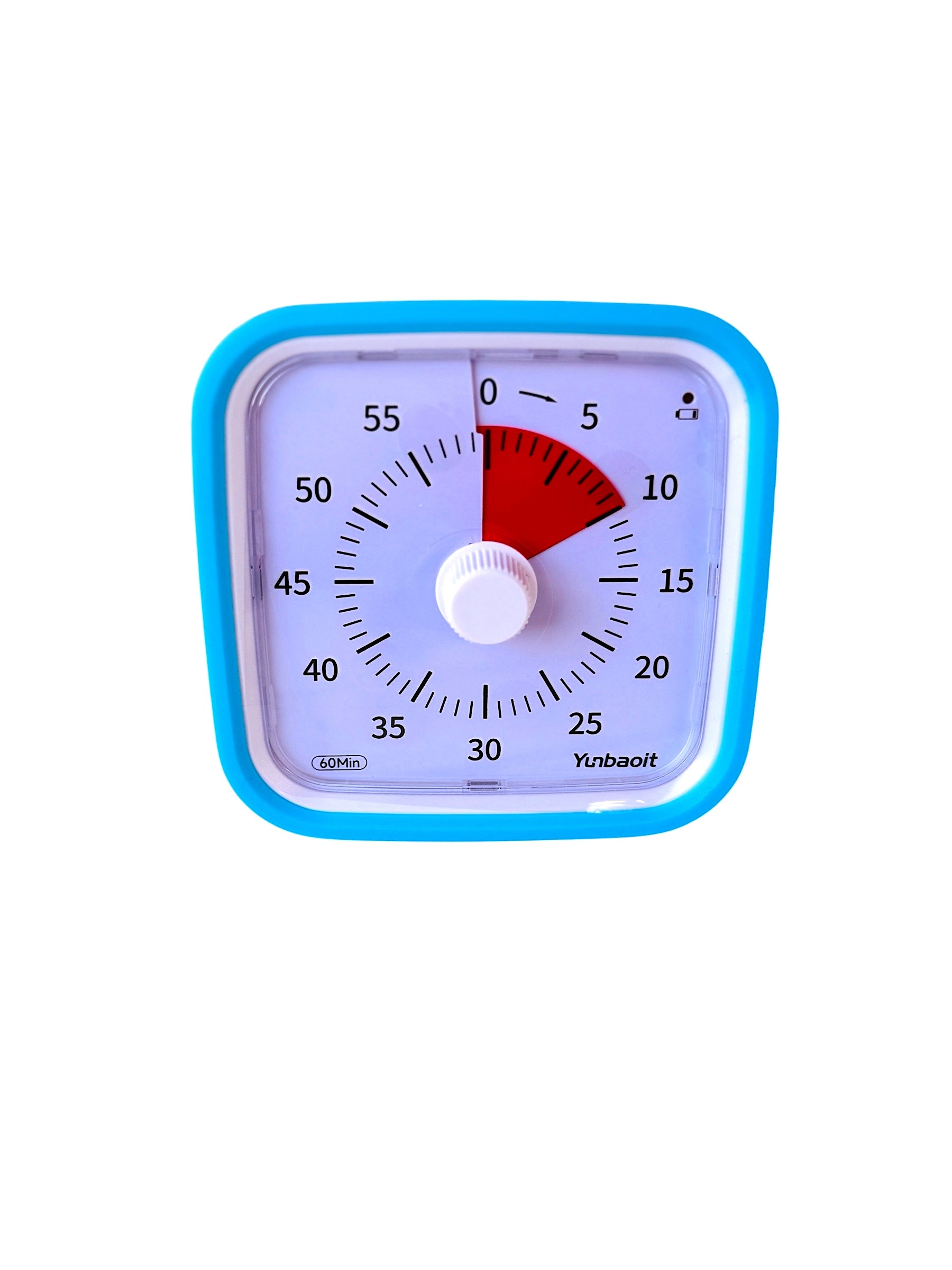 The red EasyTime Visual Countdown Timer - Small pictured on a white background