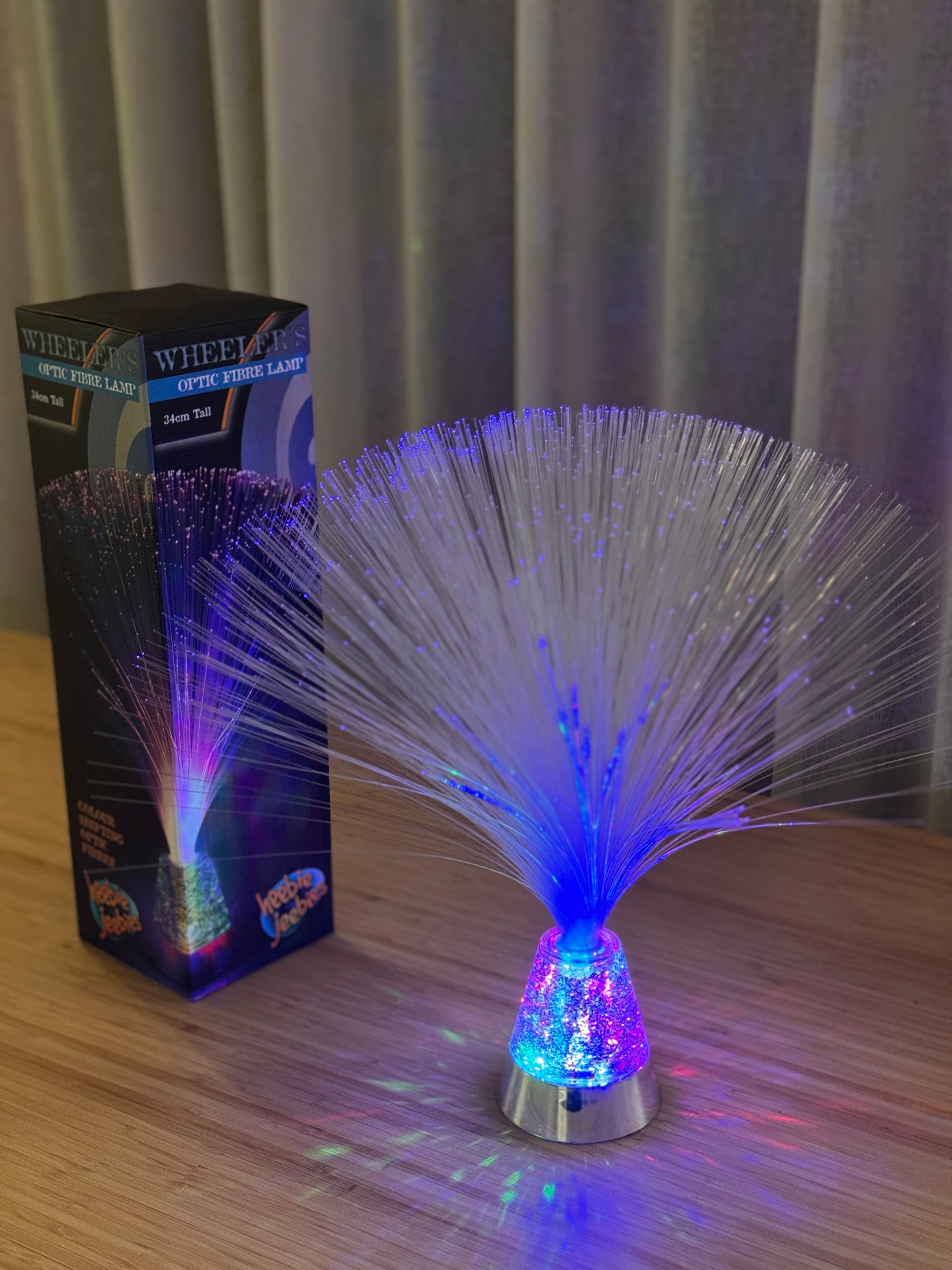 Wheelers Optic Fibre Lamp
