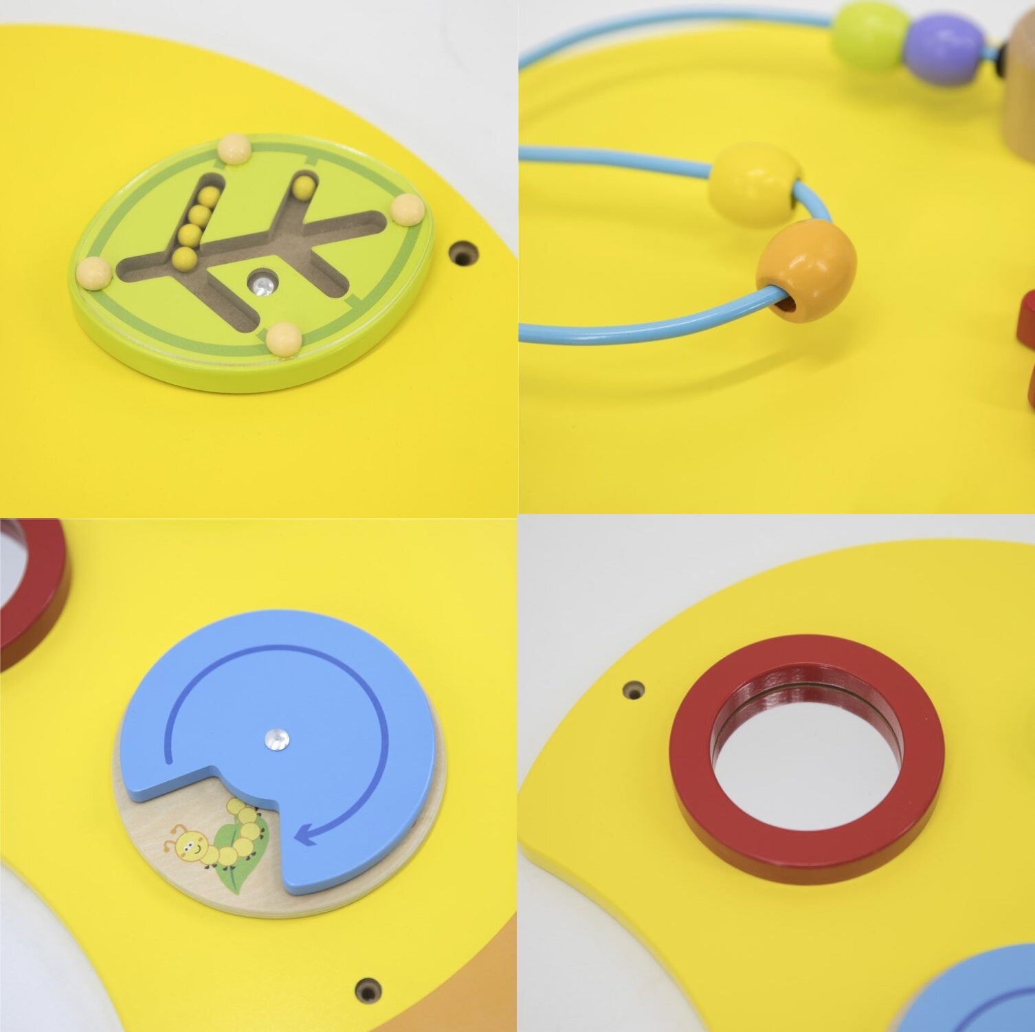 A section from the VIGA Interactive Wall Mural Junior Caterpillar