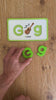 A video of the Alphabet Matching Flashcards and Magnetic Letters from curious columbus