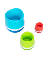 a green, blue and red Fat Brain TumbleRoos