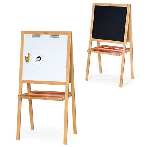 Two  VIGA Standing Easel pictured on a white background