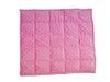 the pink 2.5kg Weighted Lap Pad on a white background