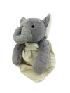 2kg Weighted Elephant sitting in it&#39;s carry case