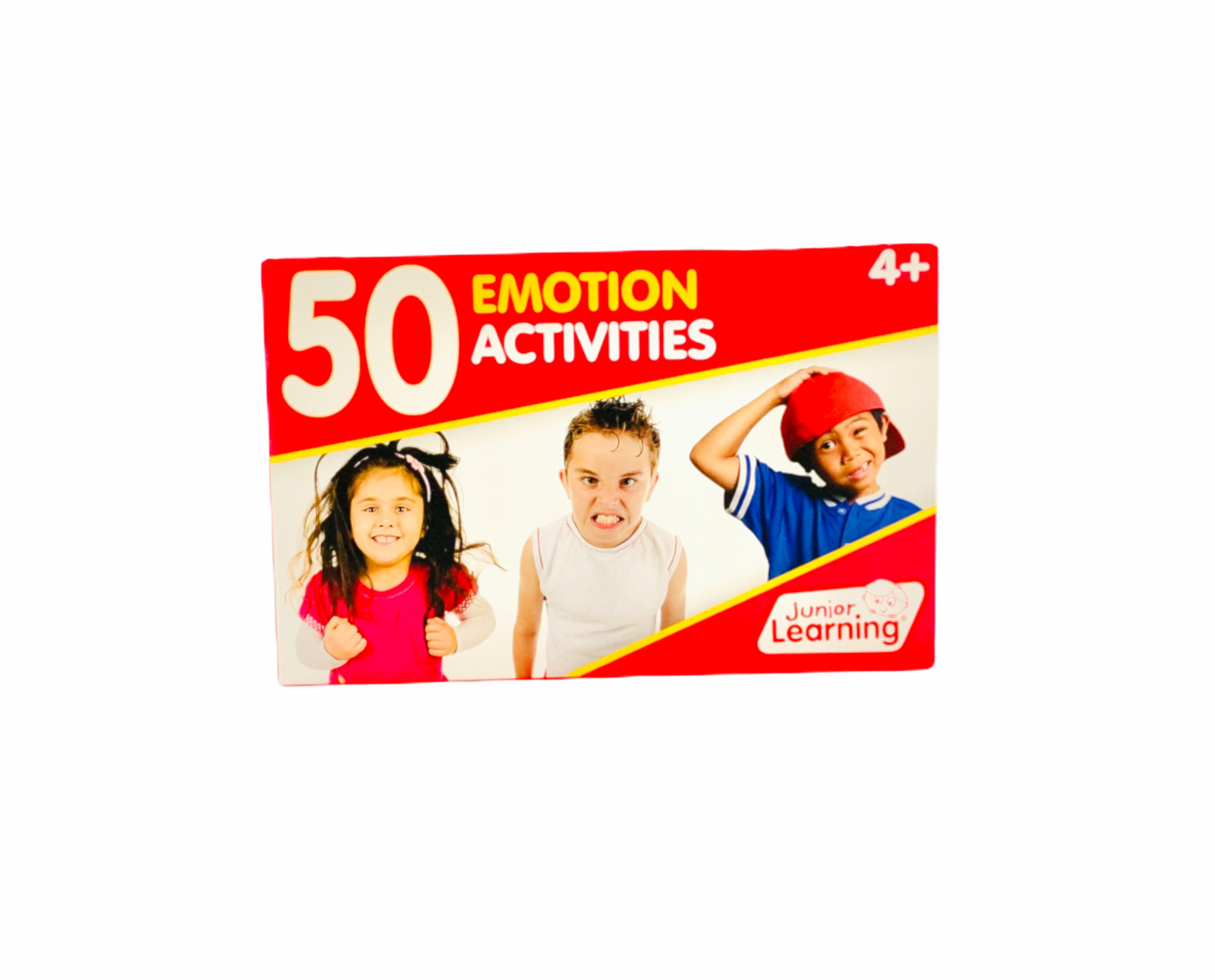 50 Emotion activities on white background