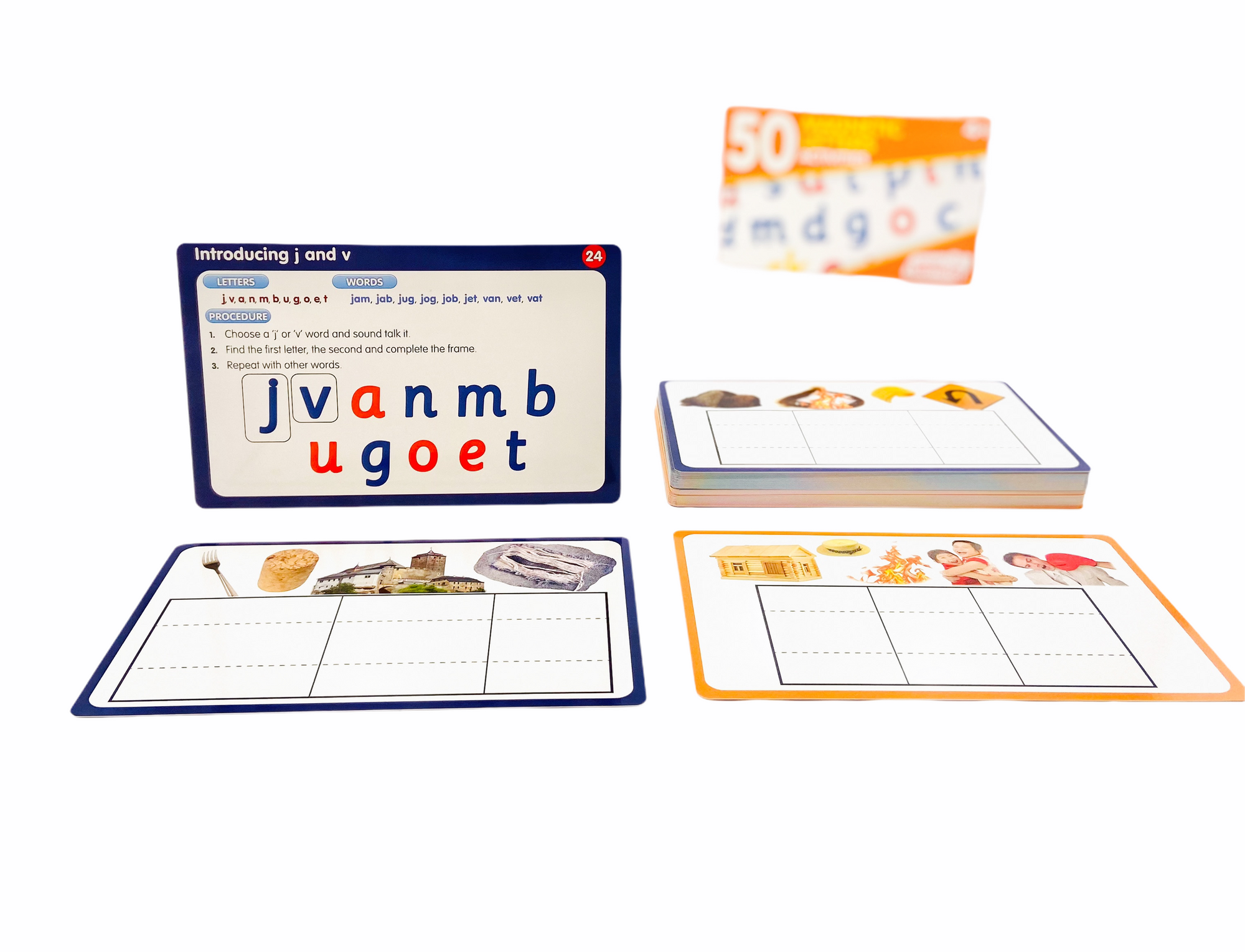 50 Magnetic Letters activities