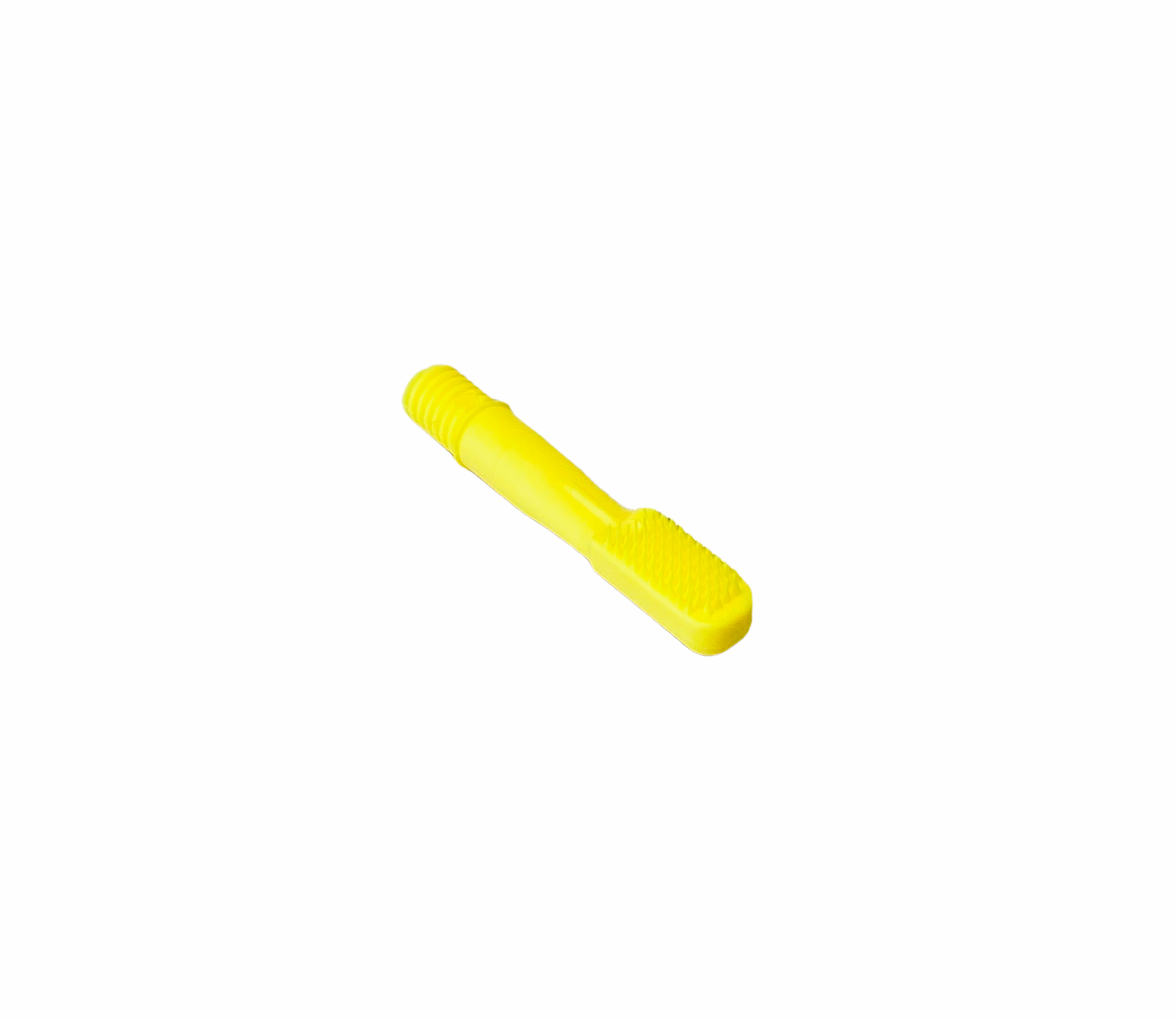 the yellow Ark brush tip on a white background
