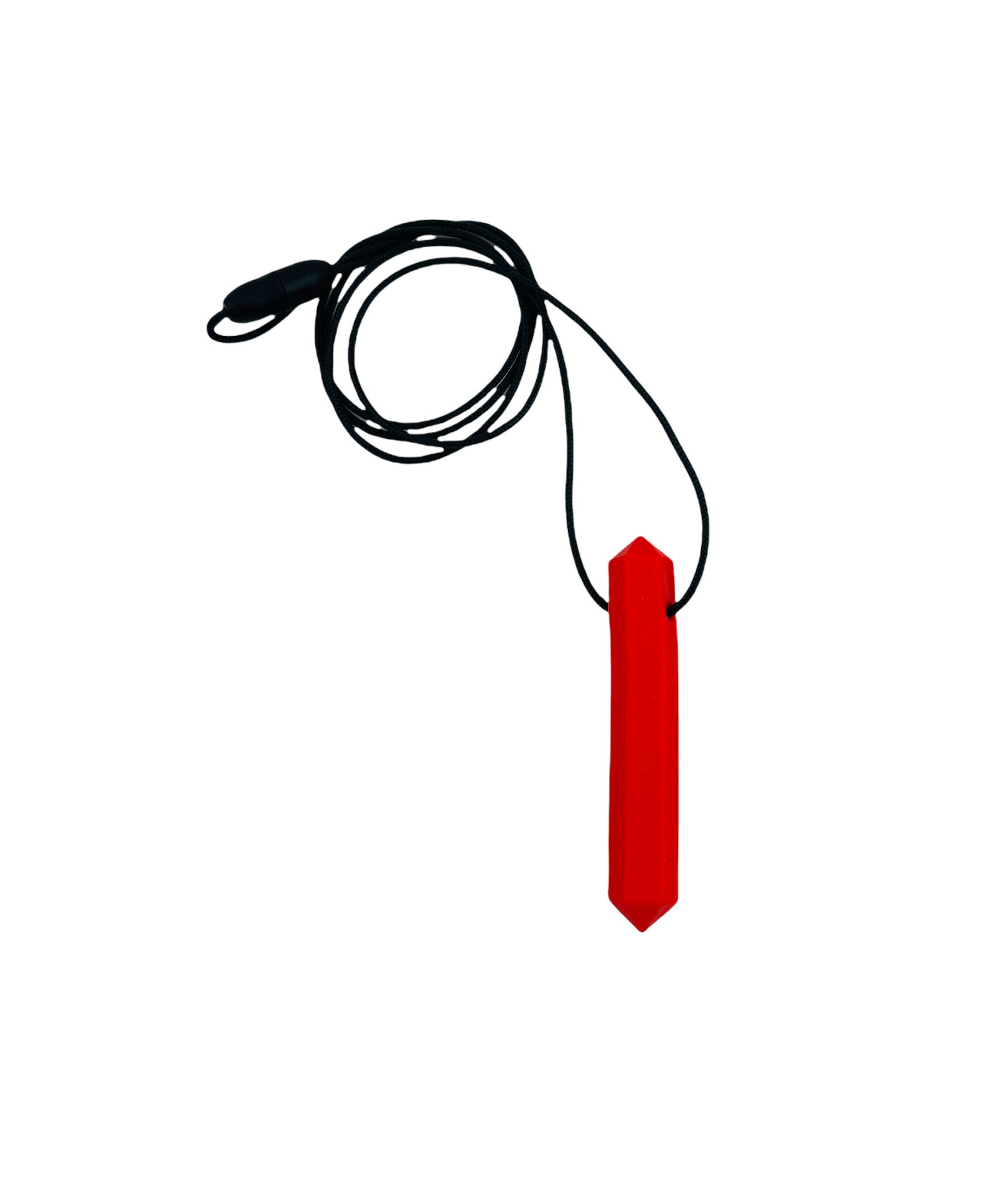Ark Krypto-Bite Chew - Standard/Red with breakaway cord on white background