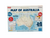 Blue opal Map of Australia Puzzle - 1000pc