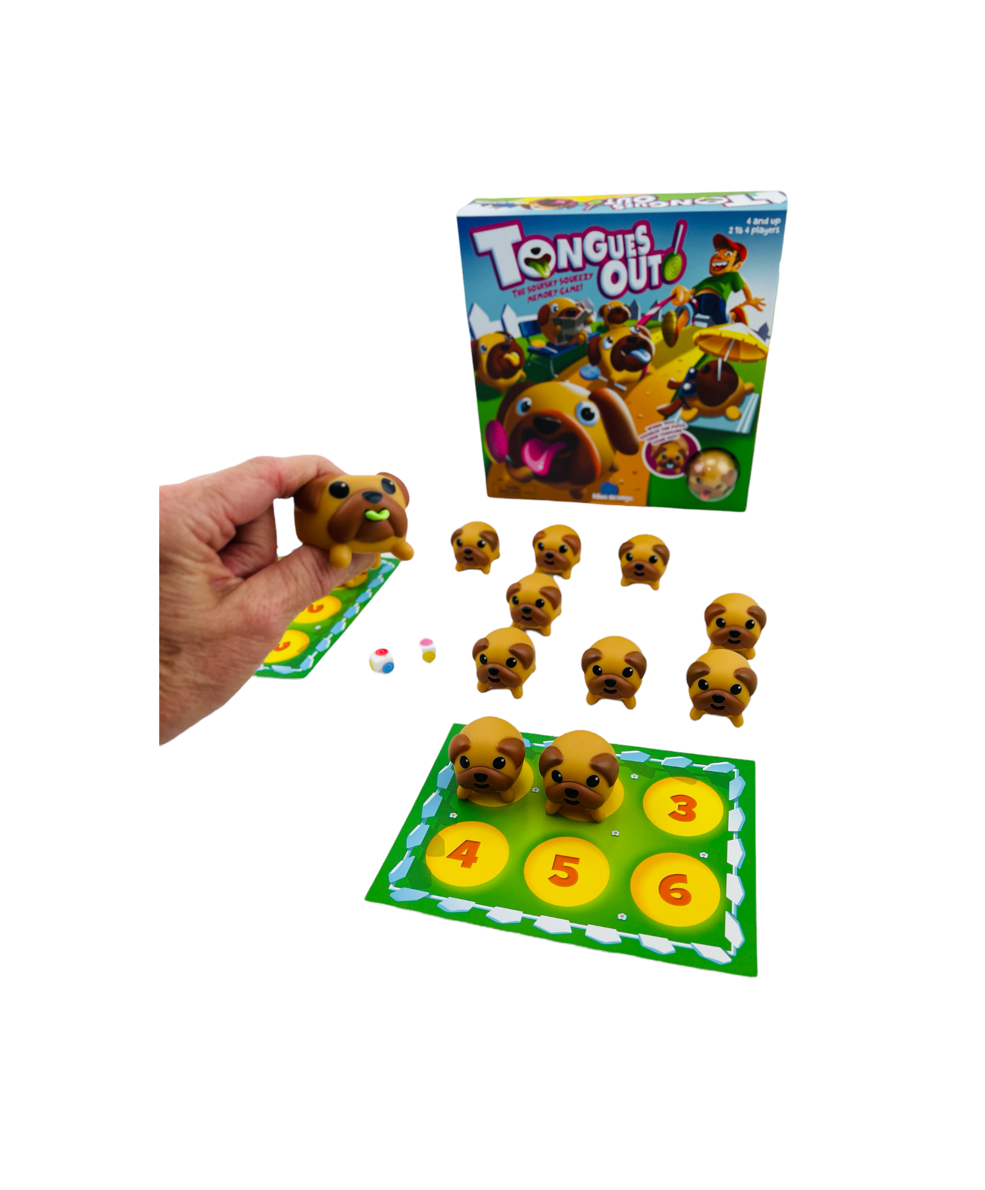 Blue Orange Tongues Out! game