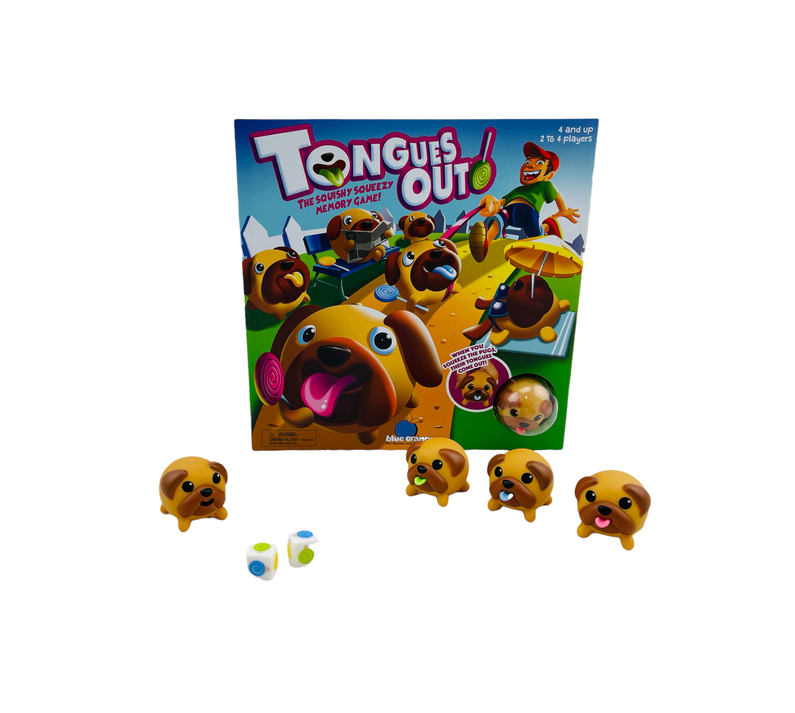 Blue Orange Tongues Out! game