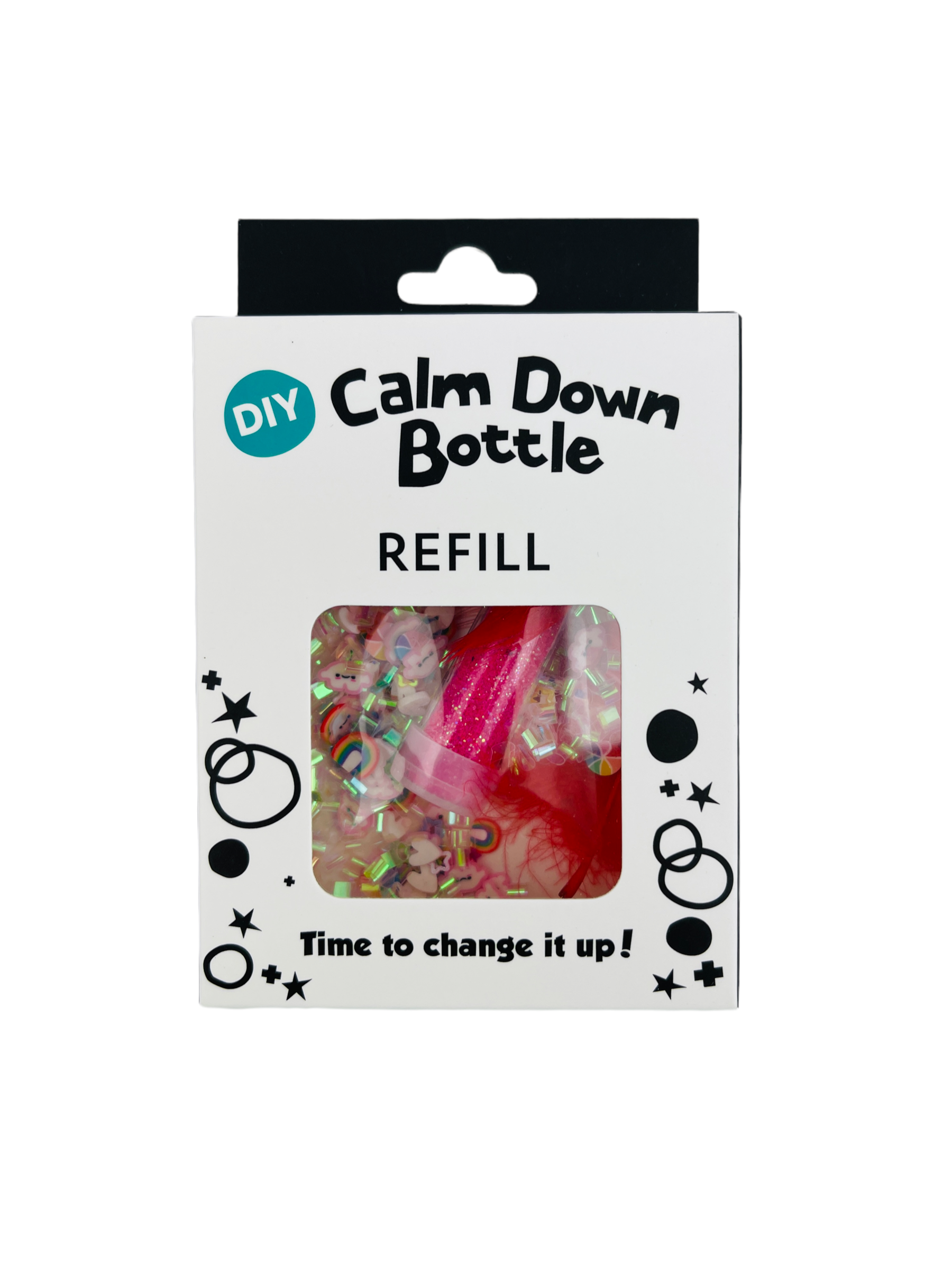 the rainbow DIY Calm Down Bottle - Refill