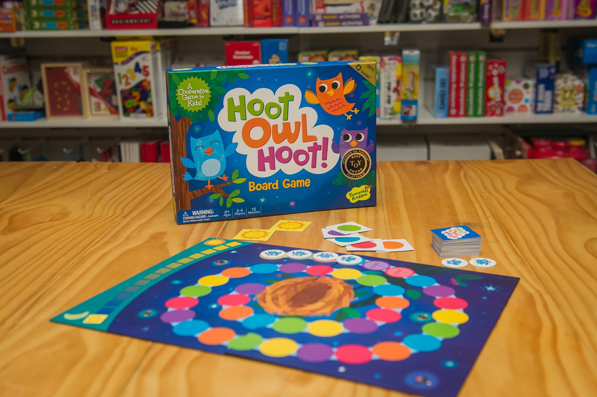 Peaceable Kingdom Hoot Owl Hoot! Starfish Store