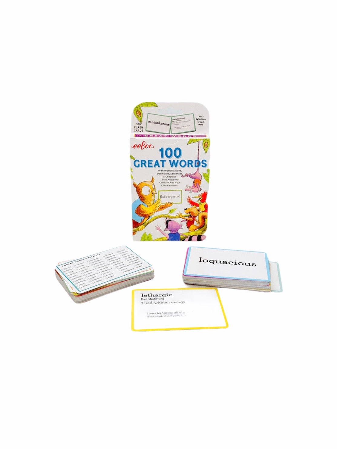 Eeboo 100 Great Words cards