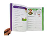 a hand turning over the page from the Emotions and Feelings for Kids Workbook