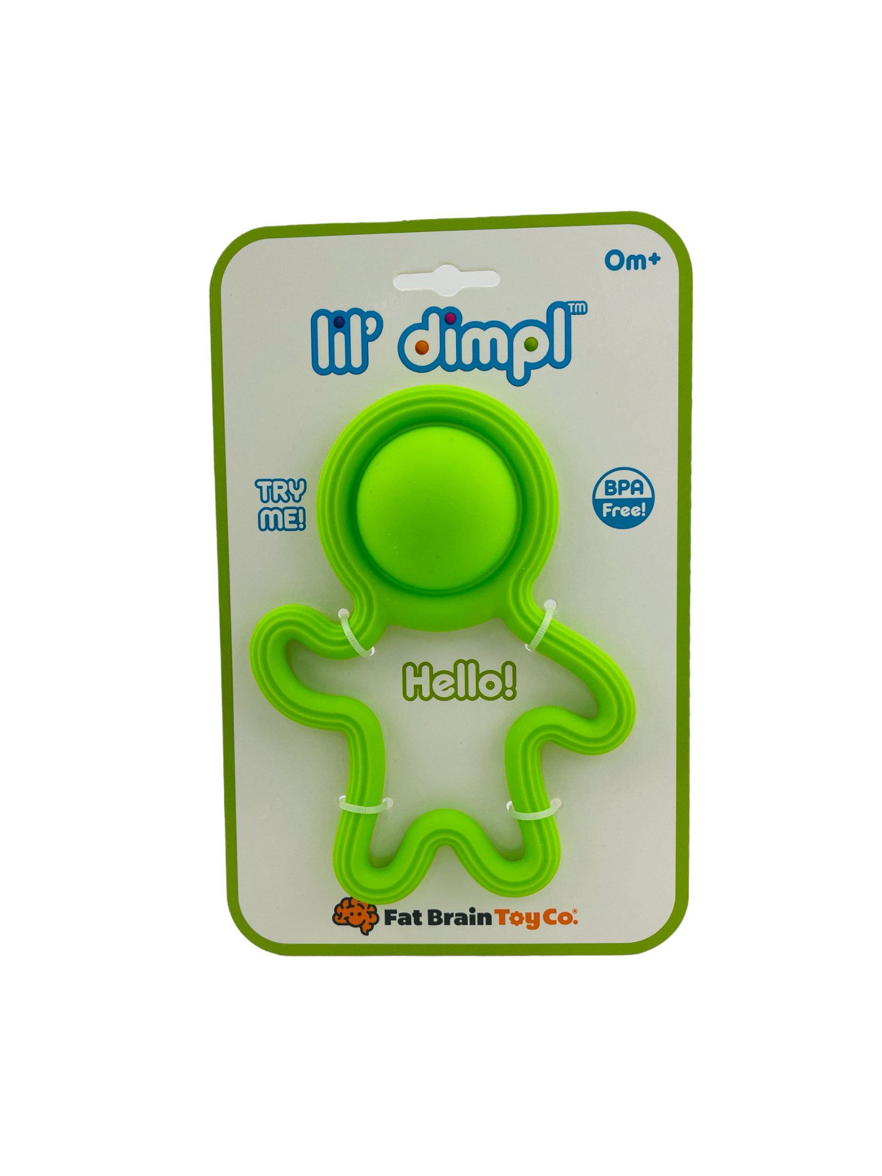 the green Fat Brain Lil&#39; Dimpl
