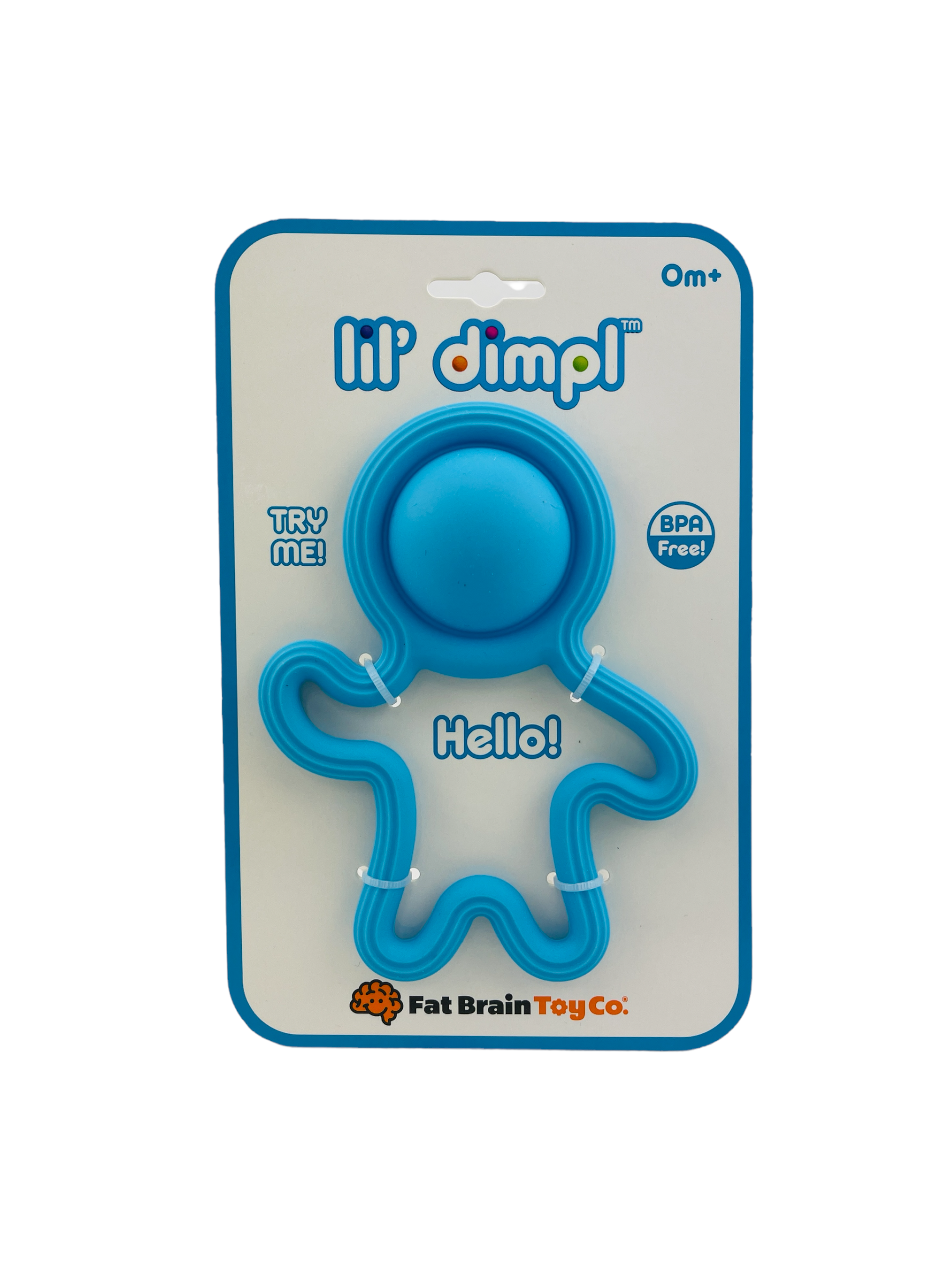 the blue Fat Brain Lil&#39; Dimpl