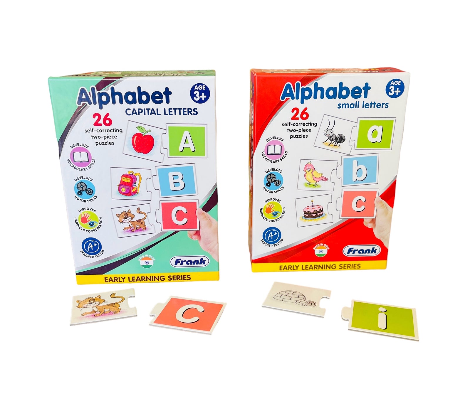 The uppercase and lowercase Frank Early Learning Series - Alphabet Letter Matching Cards