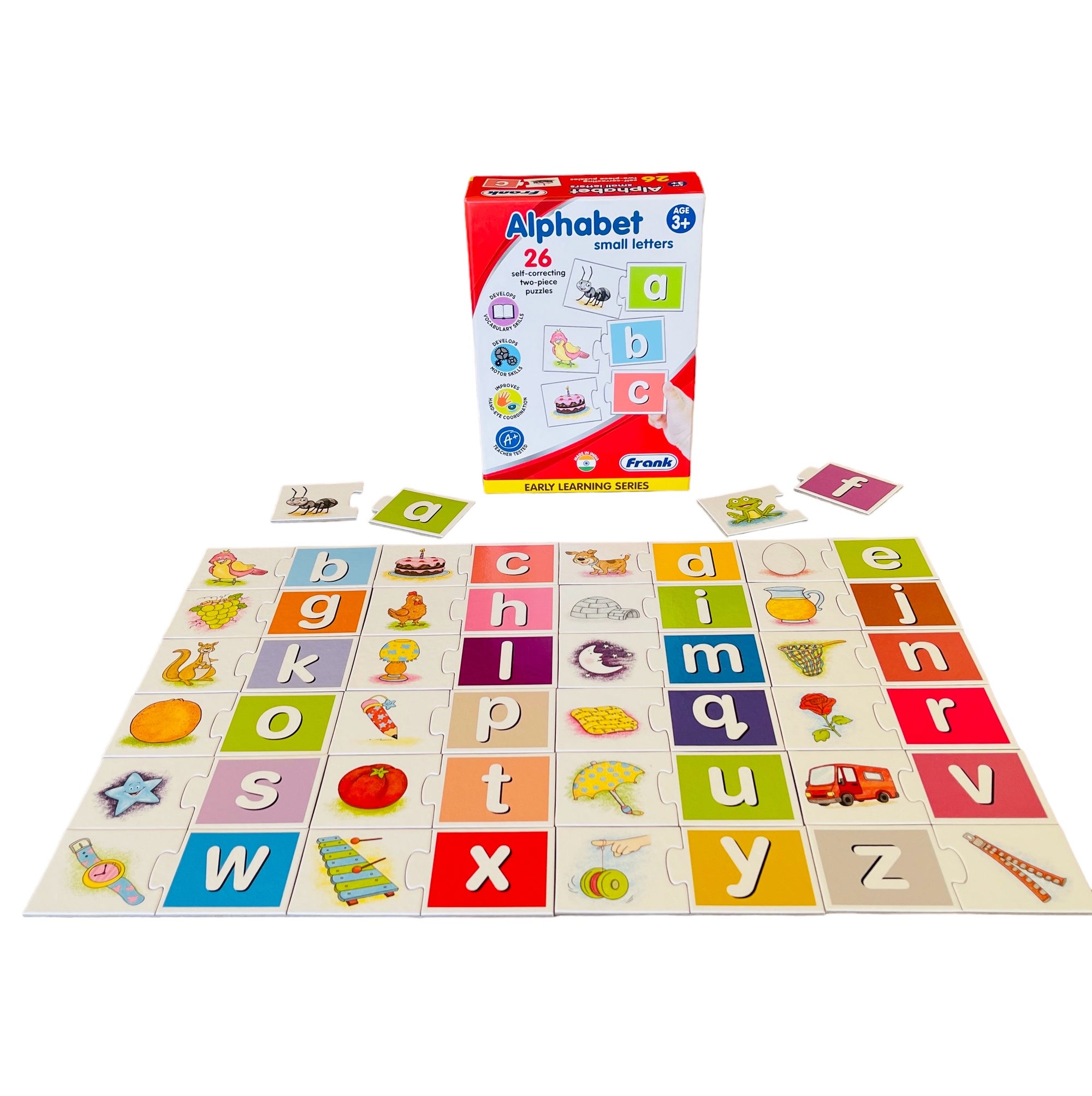 the small letters Frank Early Learning Series - Alphabet Letter Matching Cards