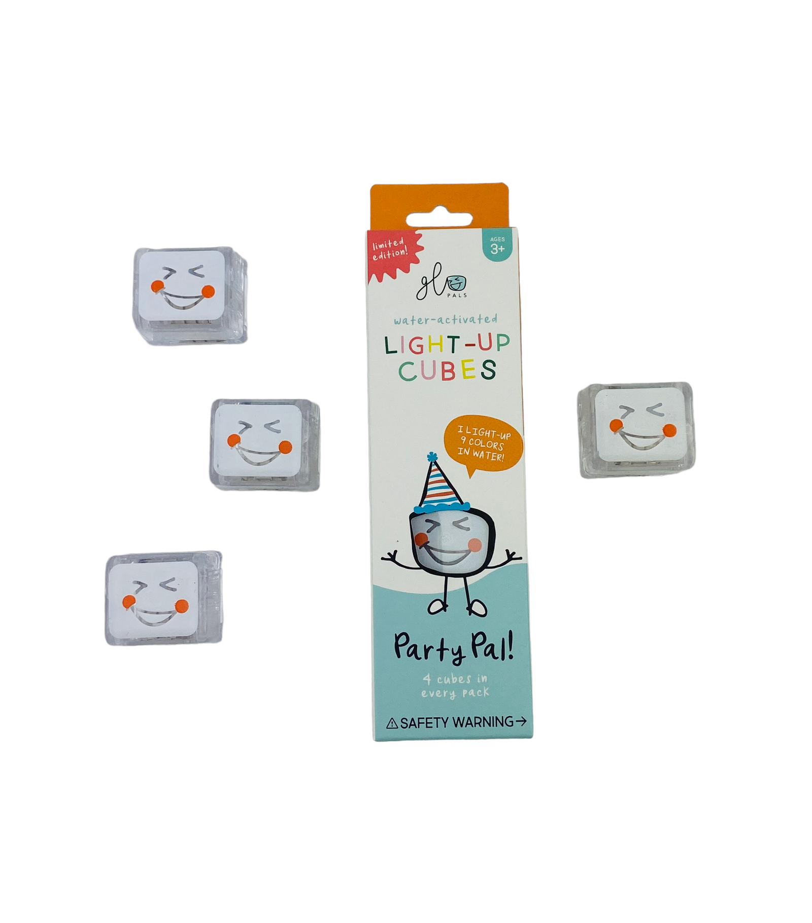 Glo Pals Light-Up Cubes colour changing