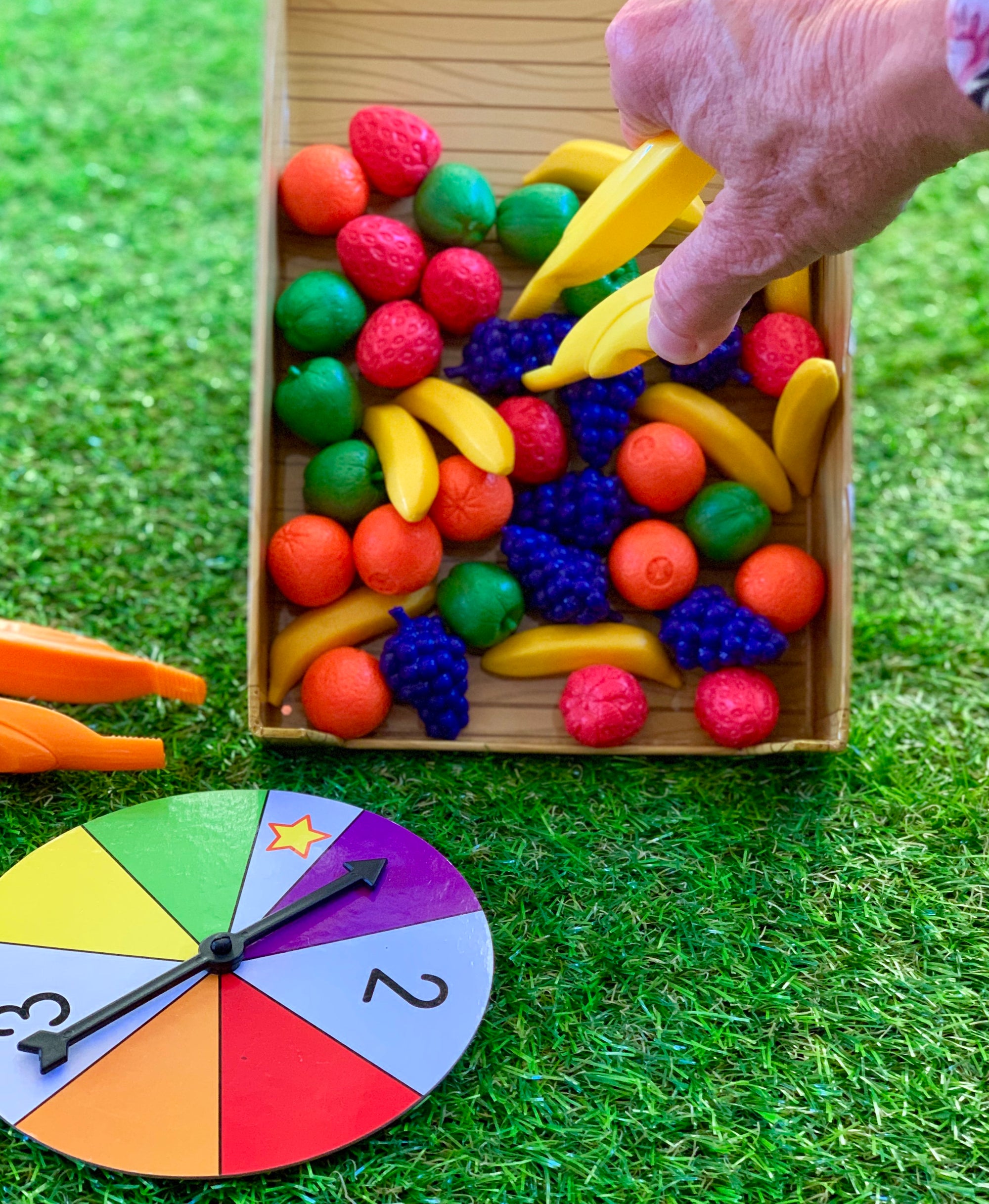 Avalanche Fruit Stand Game - Fine Motor