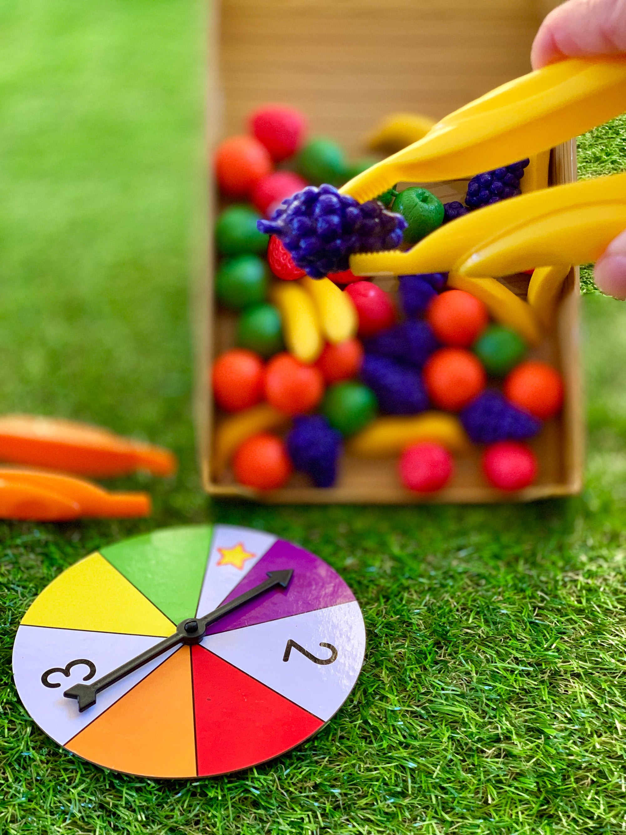 Avalanche Fruit Stand Game - Fine Motor