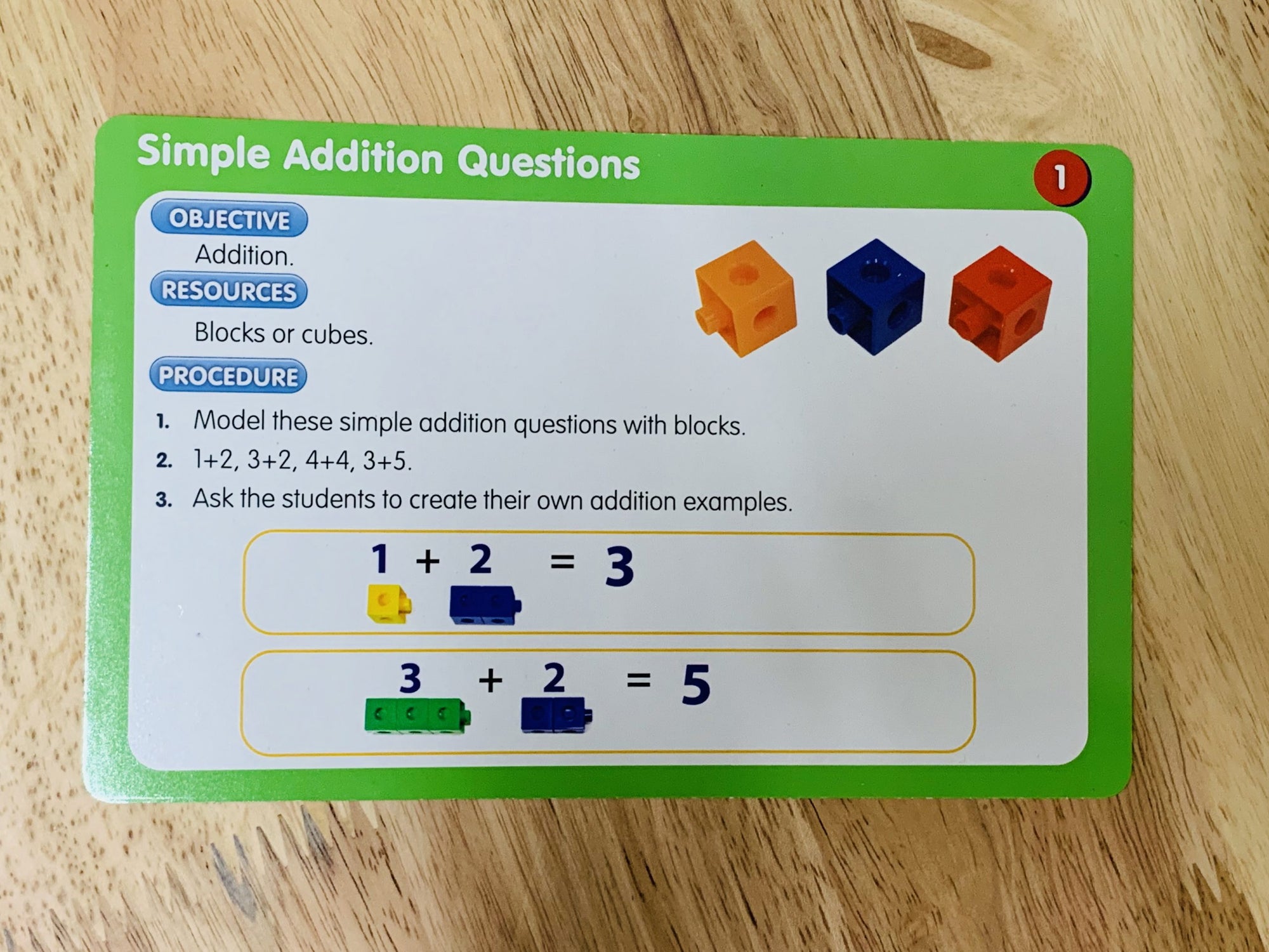 50 Link Cube Activities