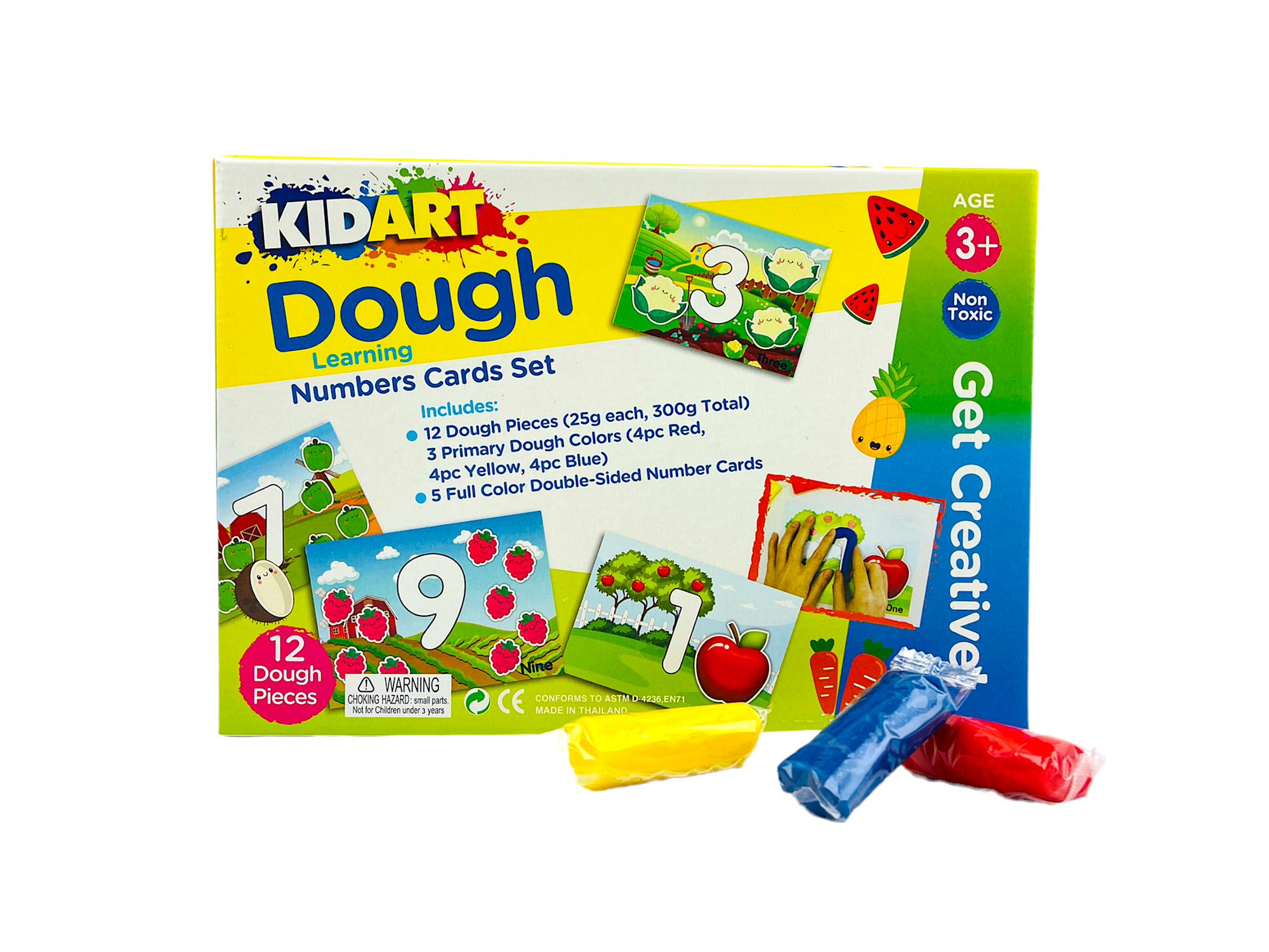 the KidArt Learning Dough - Numbers box on a white background