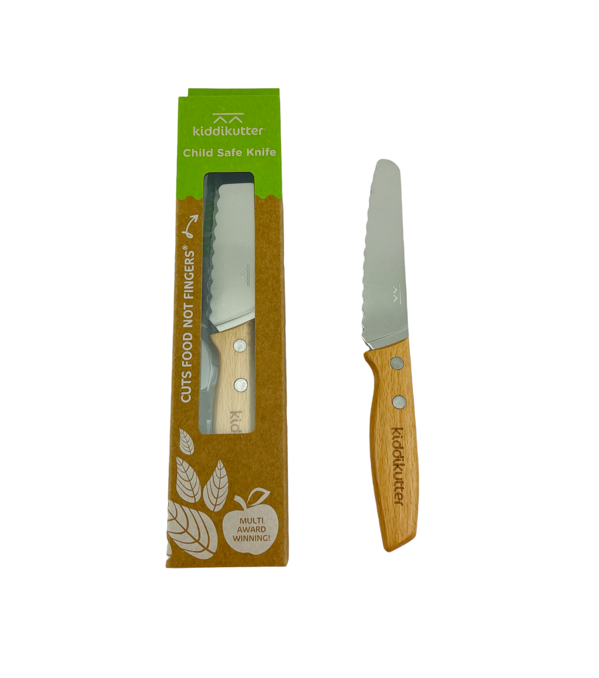 Kiddikutter Safety Knife - Wooden Handle