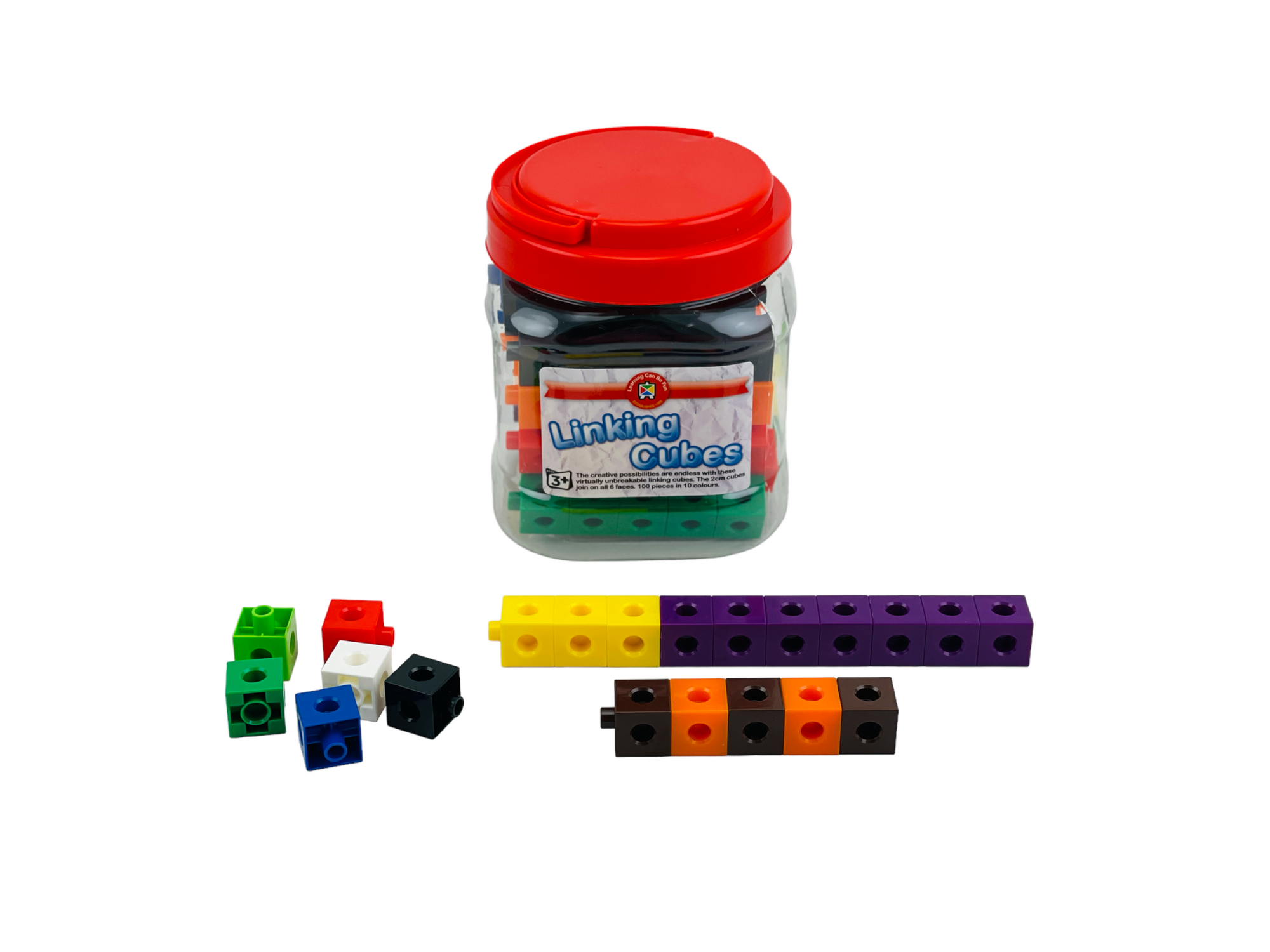 Linking Cubes - 2cm/100 pack