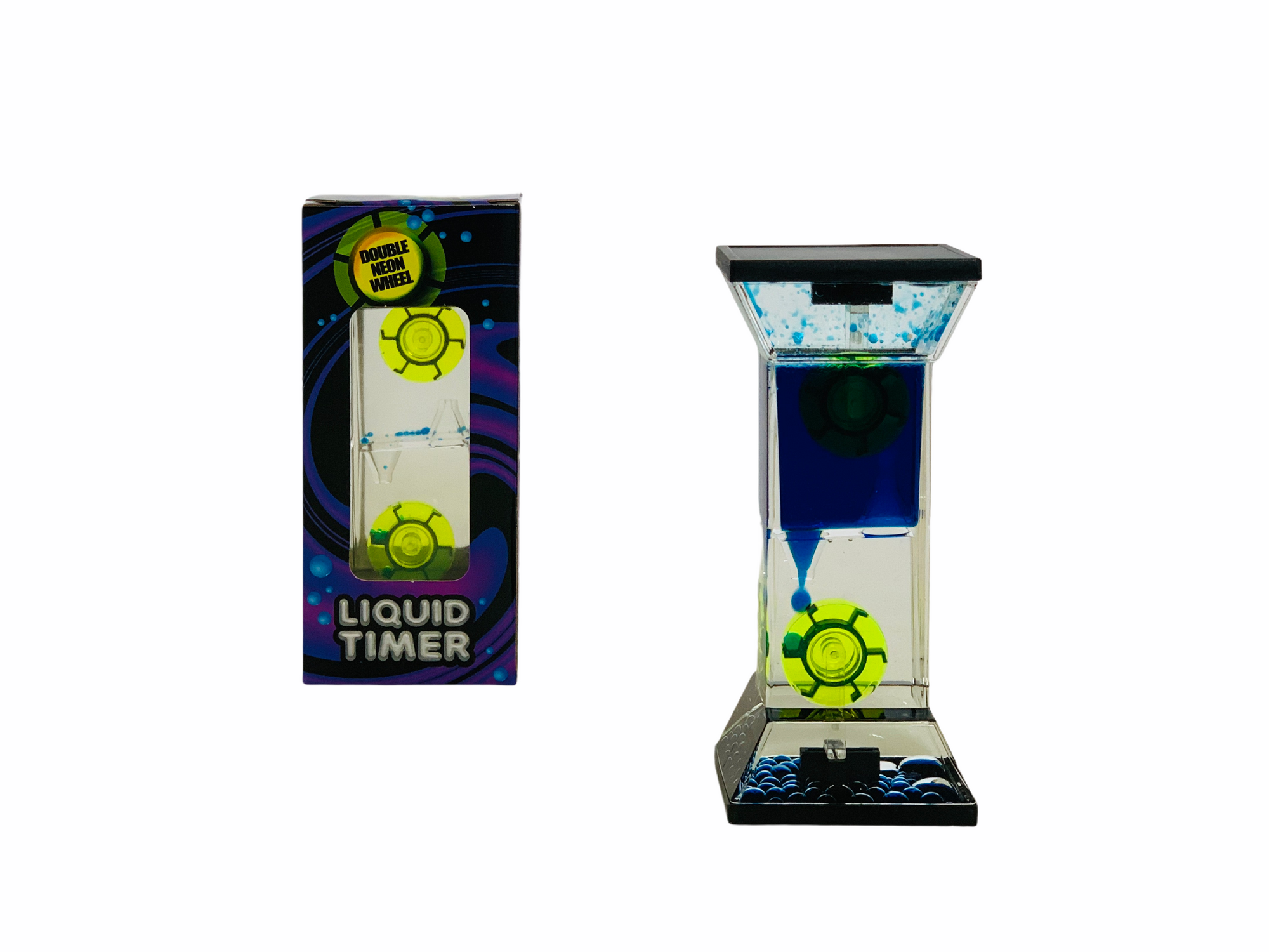 Double Neon Wheel Liquid Timer