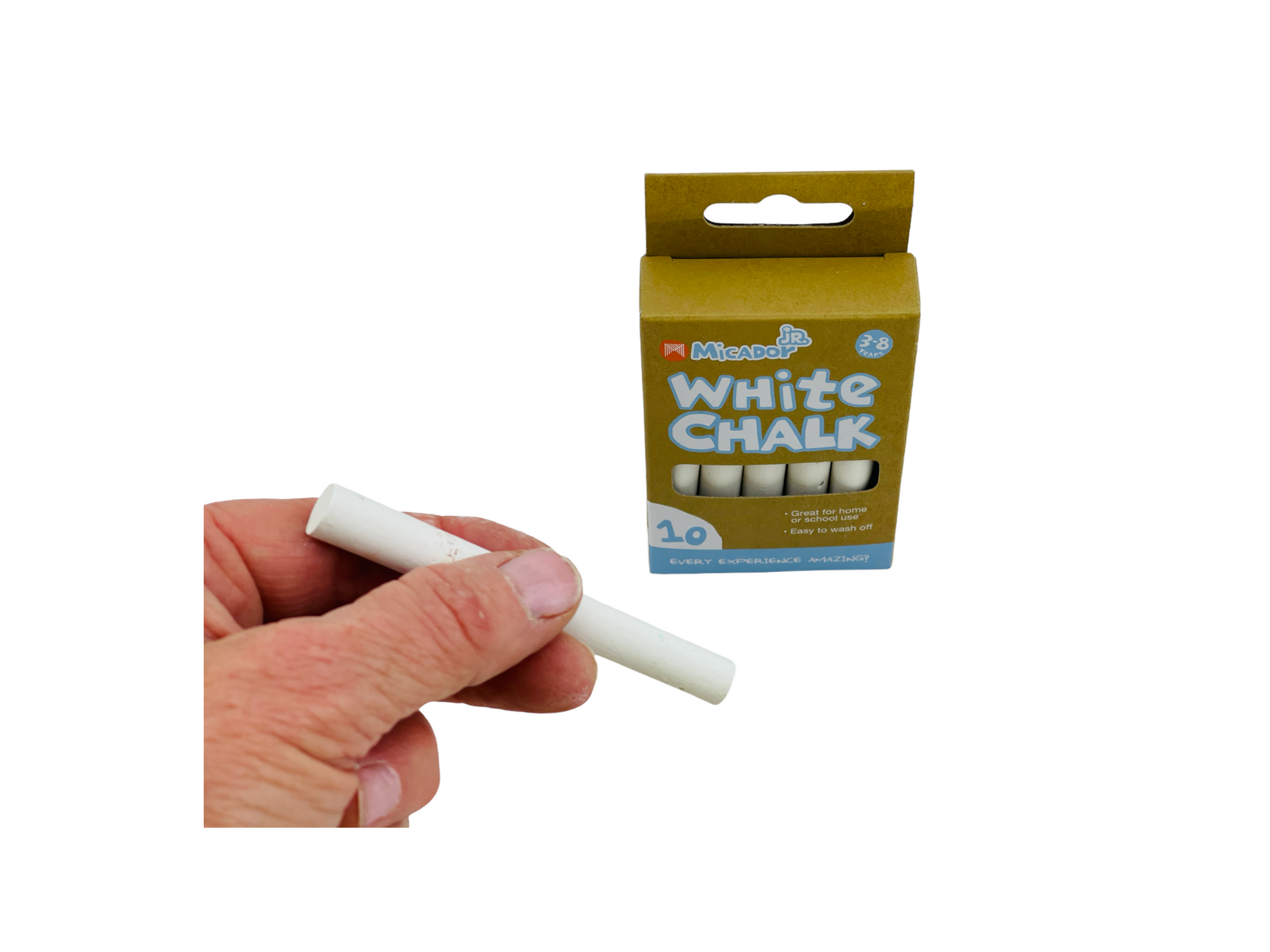 Micador Chalk Sticks White 10pk