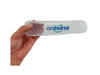 a hand holding the OraNurse® Unflavoured Toothpaste Case on a white background