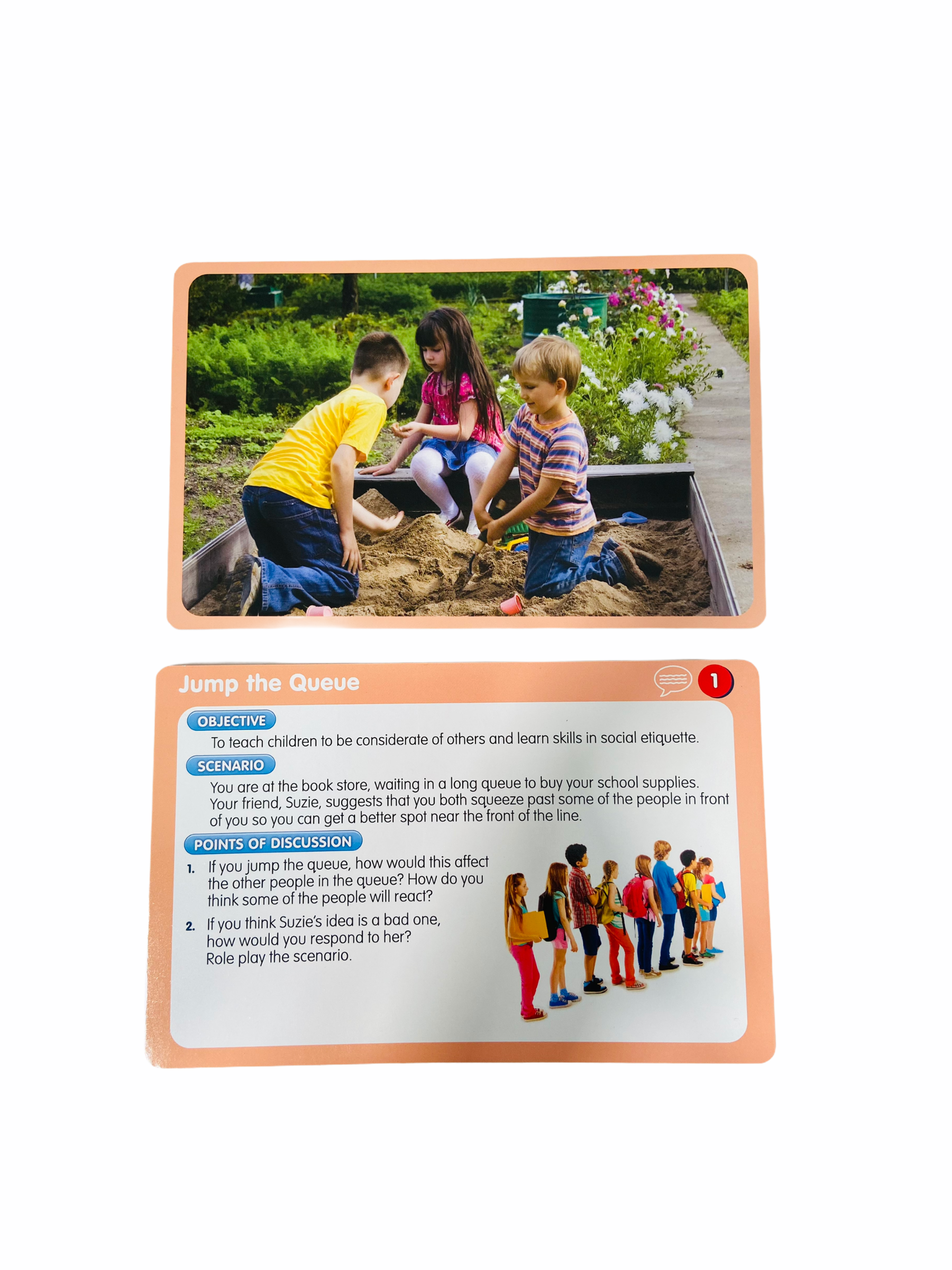 50 Activities Cards - Social Scenarios