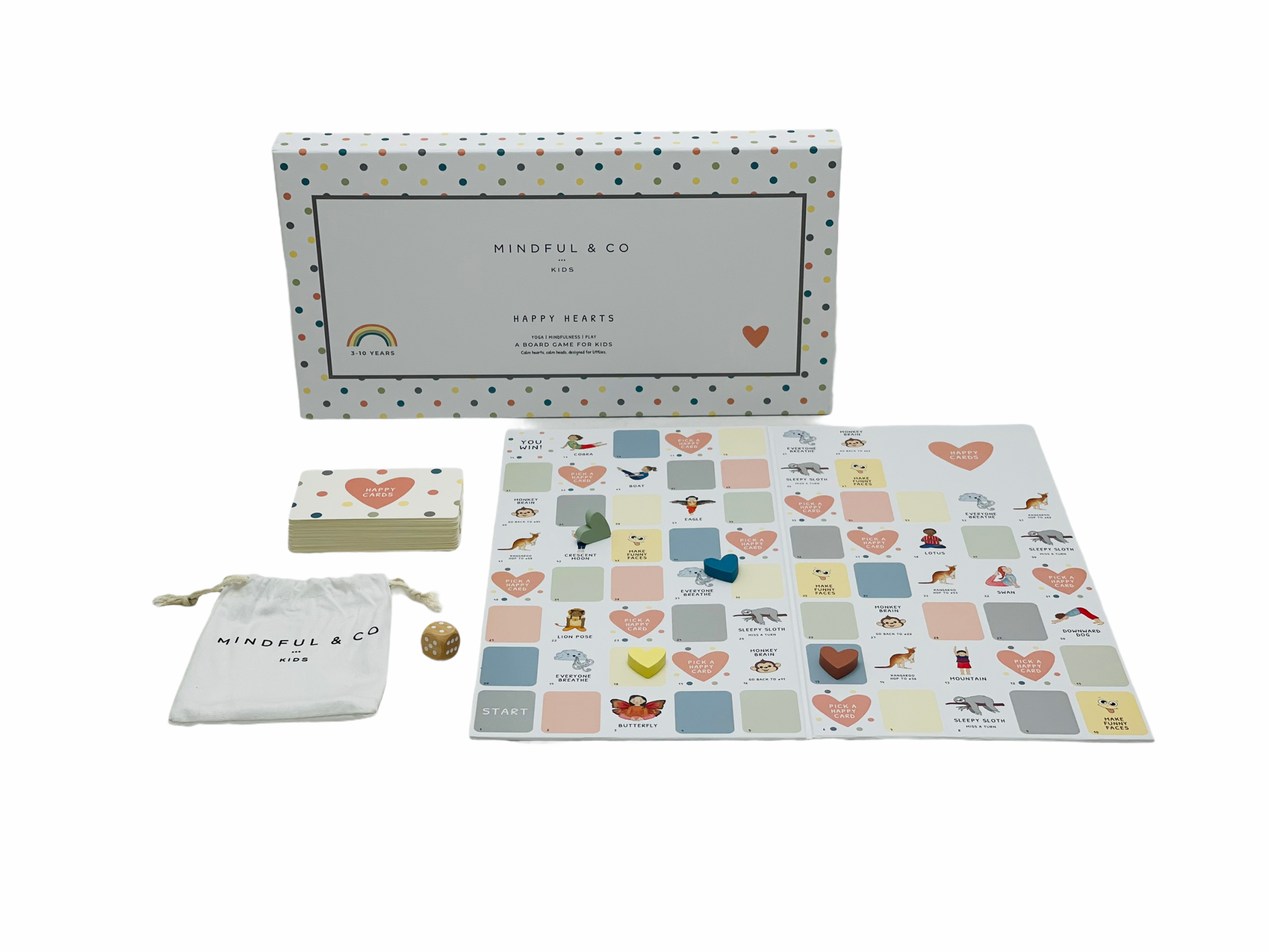 Mindful & Co Happy Hearts Board Game | Starfish Store