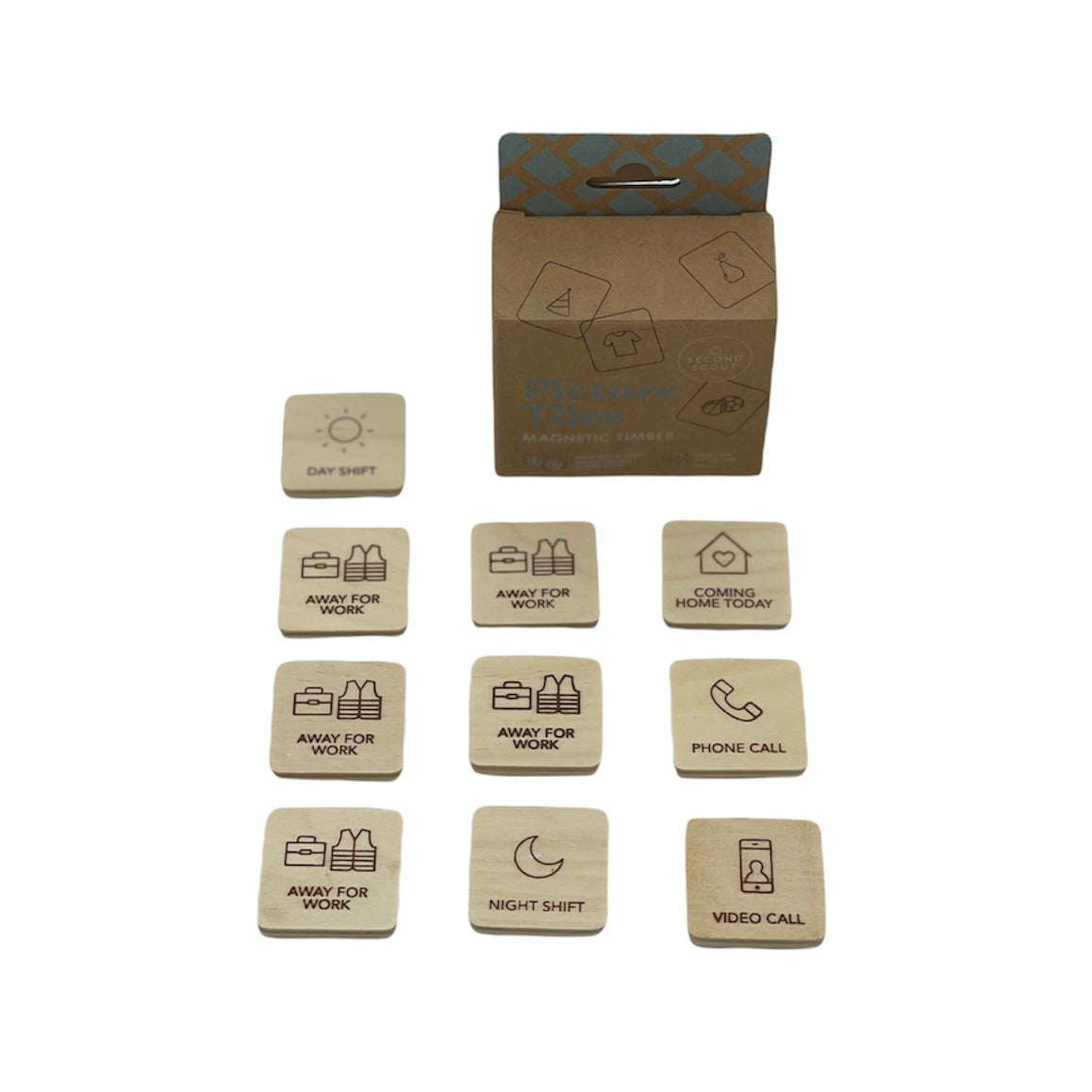 Second Scout Picture Tiles - Work