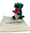 the 2kg Weighted Dinosaur on top of it&#39;s carry bag