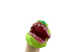 a hand wearing the Alive Hand Puppet - Crocodile