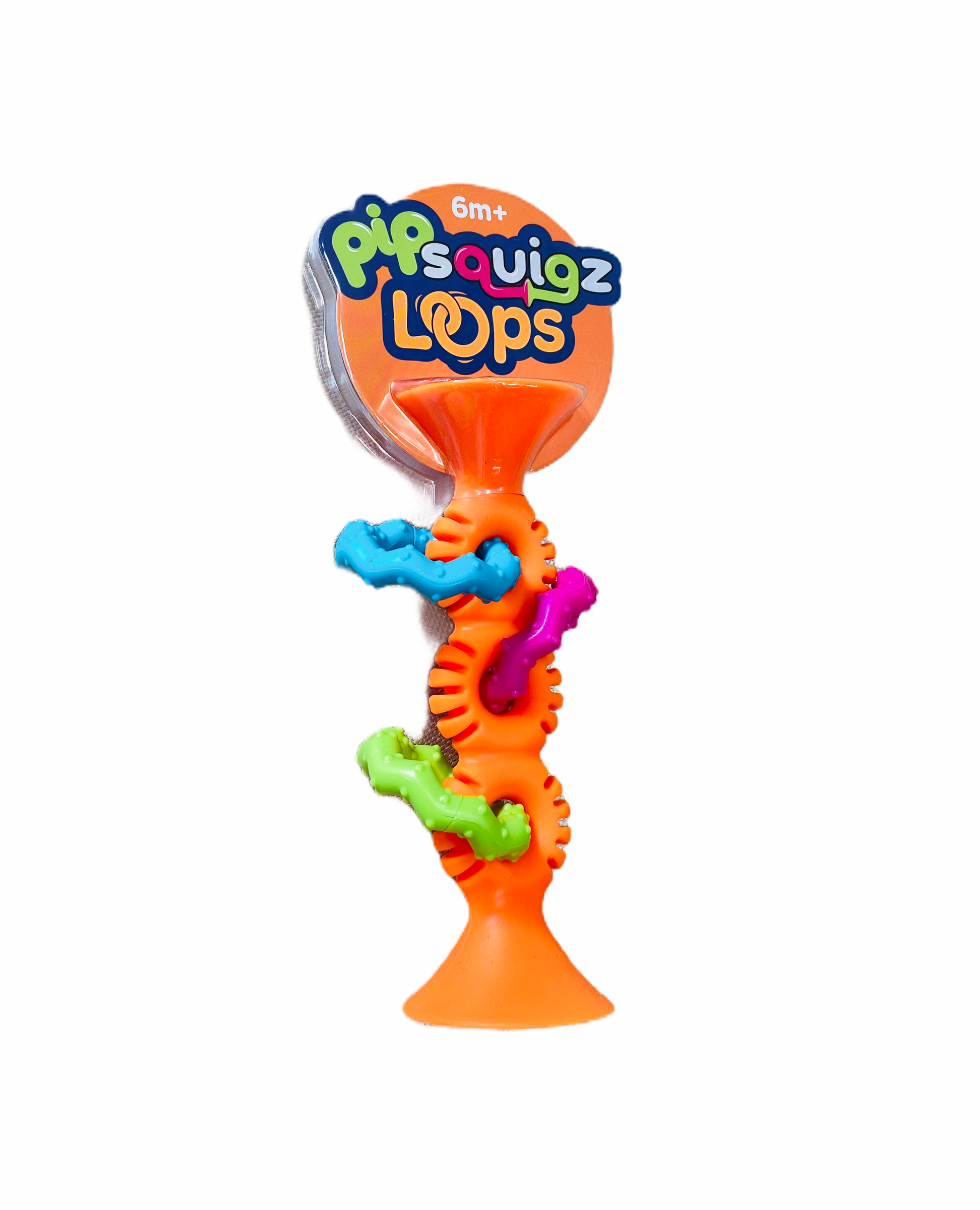 the Fat Brain PipSquigz Loops - Orange