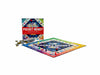 Knowledge Builder Pocket Money Game with board, coins, notes and playing pieces displayed in front of box