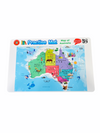 Practise Mat Map of Australia with the Australian icons