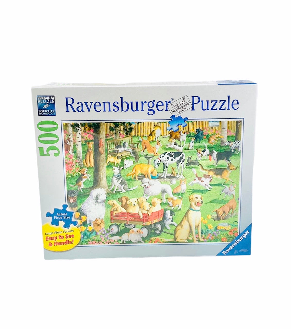 Ravensburger Puzzle - At the Dog Park large format 500 piece set