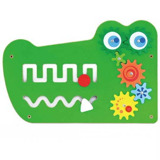 Viga Interactive Wall Mural Crocodile head